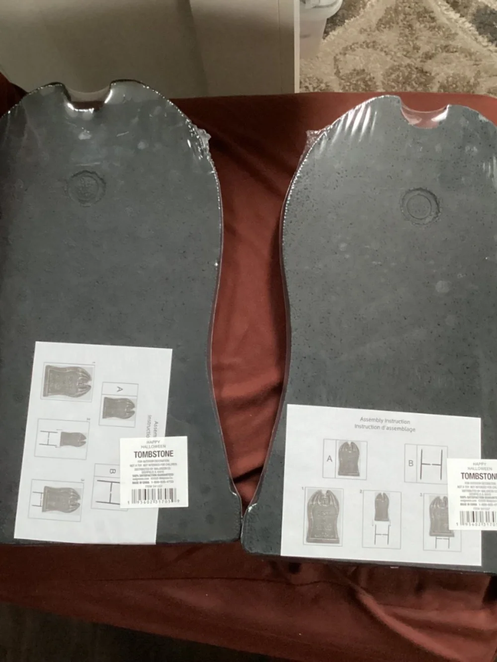Halloween Tombstone Decor Set Bundle Brand new